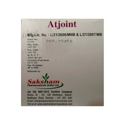 ATJOINT Tablet 10's - Arthritis-Oth