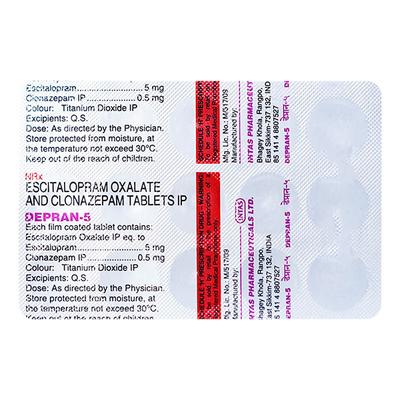 Depran 5/0.5mg Tablet 15'S - Anxiety-Anx
