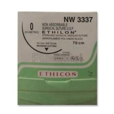 Johnson & Johnson Ethicon Ethilon Non Absorbable Surgical Suture (70 cm) (NW3337) 1's - Sutures