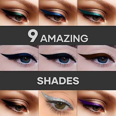 Sery Statement Eye Pencil 24 Hours Stay Gel Finish Eyeliner, Silver Shine, Shimmery Finish- EP-08 1.2 ml - Eyeliners