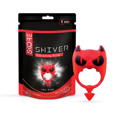 Skore Shiver Body Vibrating Ring Waterproof Massager 1's - Massagers And Vibrators