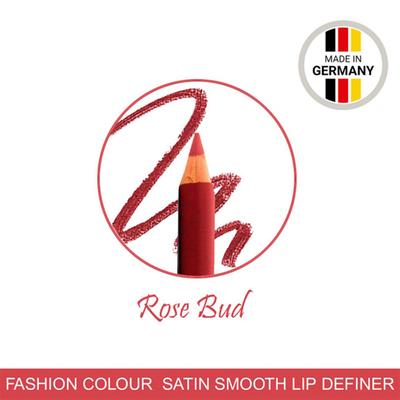 Fashion Colour Satin Smooth Lip Definer, 9 Rose Bud 1.41 gm - Lip Liners