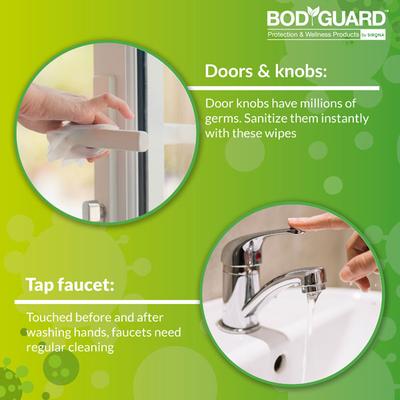 BodyGuard Multi-Use Sanitizing Wipes 30's - Others