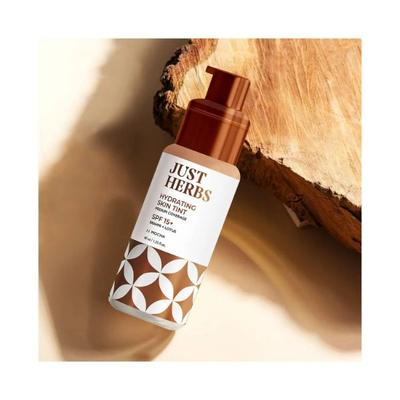 Just Herbs Hyndrating Skin Tint Bb Cream Foundation For Pores, Blemish & Skin Tone, Mocha 40ml - Foundation