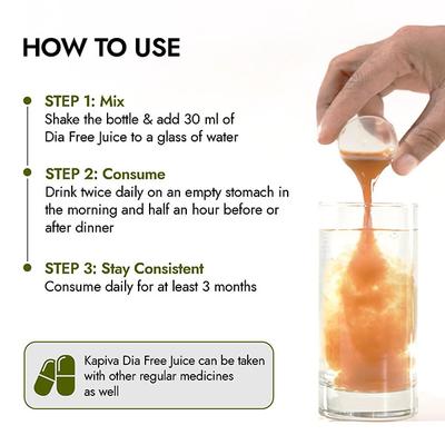 Kapiva Dia Free Juice 1 ltr - Ayurvedic Juices
