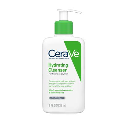 CeraVe Hydrating Cleanser For Normal To Dry Skin 236 ml - Face Wash & Cleansers