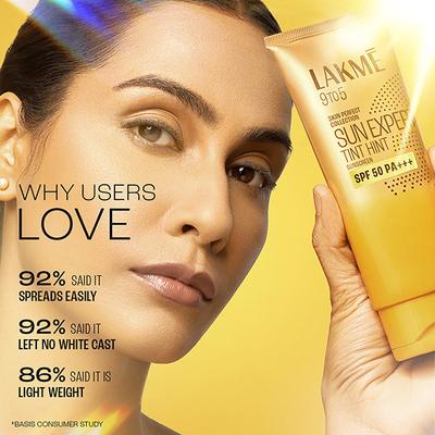 Lakme Sun Expert Tinted Sunscreen 50 SPF 50 gm - Face Sunscreen