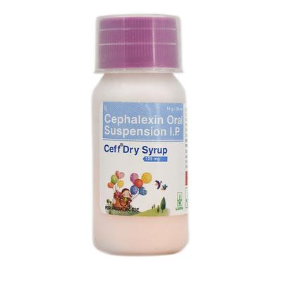 Ceff 125mg Dry Syrup 30ml - Bacterial Infections-Cep