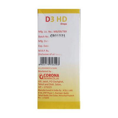D3 HD Drops 30ml - Supplements-Vit