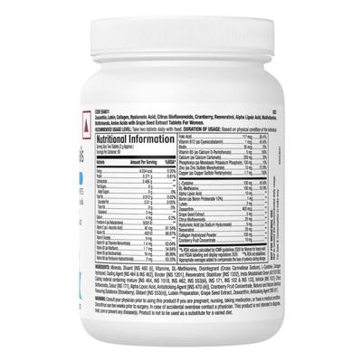 GNC Women's Hair, Skin & Nails Tablet 120's - Hair & Skin