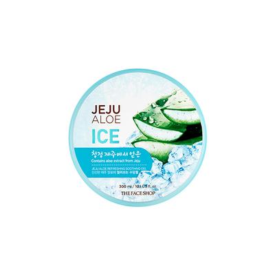 The Face Shop Jeju Aloe Ice Refreshing Soothing Gel 300 Ml - Face Gels
