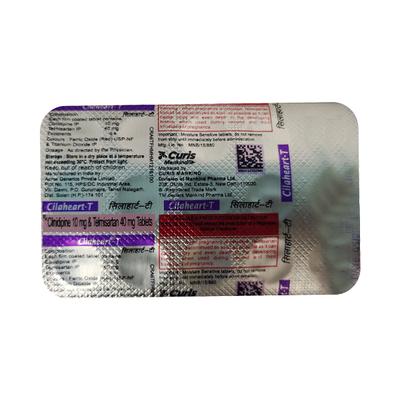 CILAHEART T Tablet 15's - Hypertension-Ang
