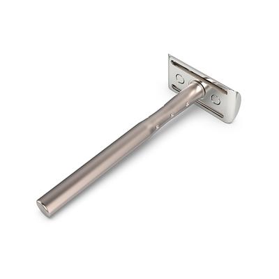 Bombay Shaving Companygun Metal Precision Safety Razor (with 5 Platinum Coated Feather Blades) 300 gm - Razors & Cartridges