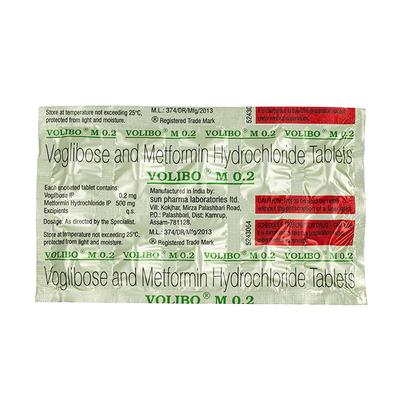 Volibo M 0.2mg Tablet 10'S - Diabetes-Ant