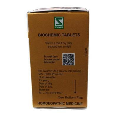 Dr. Willmar Schwabe Kali Muriaticum Biochemic Tablet 12X 25 gm - Bio-Chemic