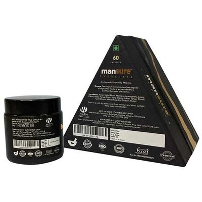 ManSure ENERGIZER for Men's Health - 1 Pack (60 Capsules) 1's - Sexual Care