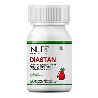 INLIFE Diastan Vegetarian Capsule 60's - Diabetes (Fitness)