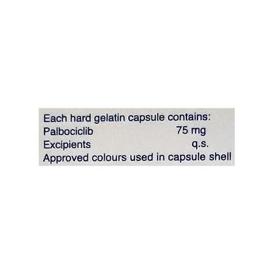 PALBOTOR 75 Capsule 21's - Cancer Oncology-Tar