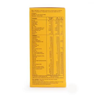 WelloTree Wello Recoop Protein Powder - Mango Flavour (Pack Of 15 x 18g) 1s - Protein Drink