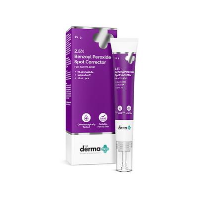 The Derma Co. 2.5% Benzoyl Peroxide Spot Corrector, Fights Breakouts and Inflammation 15 gm - Face Moisturizers