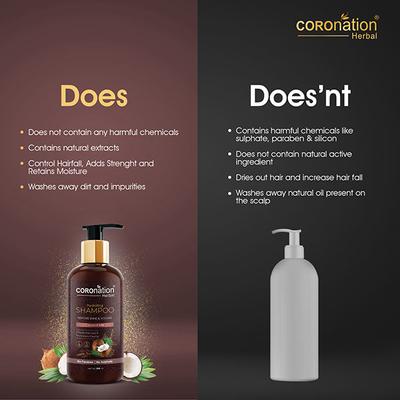 COROnation Herbal Coconut Milk Shampoo 300 ml - Shampoos