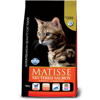 Farmina Matisse Super Premium Quality Cat Food - Neutered Salmon 400 g - Petfood