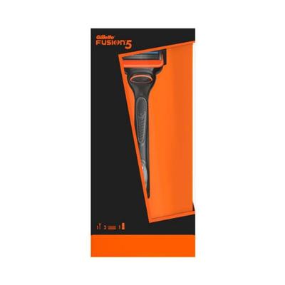 Gillette Fusion Premium Gift Set for Men 1 Gillette Fusion Manual Razor, 2 Gillette Fusion Cartridges, 1 Travel Case 501 gm - Razors & Cartridges