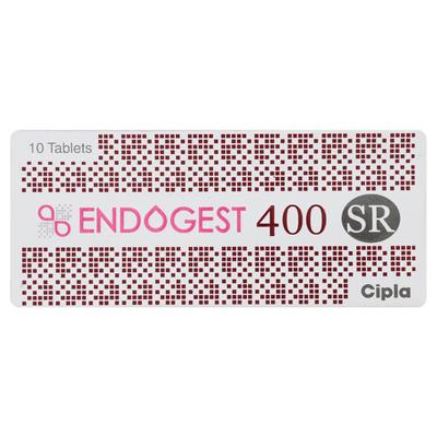 Endogest SR 400mg Tablet 10'S - Hormonal Therapy-Oes