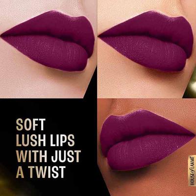 Lakme Forever Matte Lipstick, Made With French Rose Oil Extracts, Purple Diamond, 4.5 gm - Lipsticks