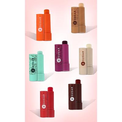 SUGAR Cosmetics Tipsy Lips Moisturizing Balm - 07 Bramble 4.5 gm - Lipsticks