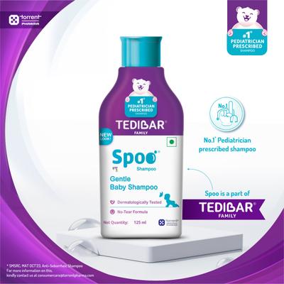 SPOO NEW GENTLE BABY Shampoo 125ml - Baby Shampoo