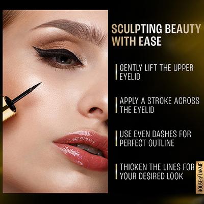 Lakme Unreal Precision Liquid Eye Liner, Black, 4.5ml - Kajal & Kohls