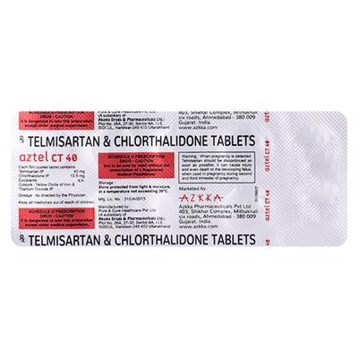 AZTEL 40mg Tablet 10's - Hypertension-Ang