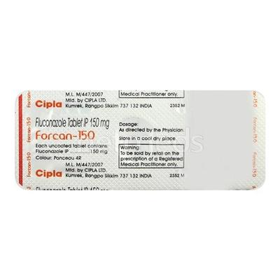 Forcan 150mg Tablet 1's - Fungal Infections-Anf