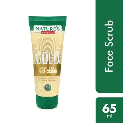 Nature's Essence Gold Glowing skin face scrub 65 ml - Face Scrubs