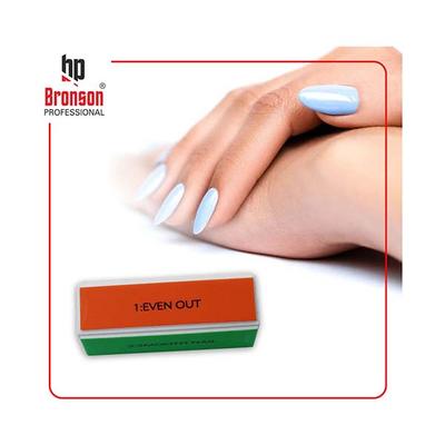 Bronson Professional Nail Buffer Shiner Filer 4-way Manicure Pedicure Block 1's - Nail Care