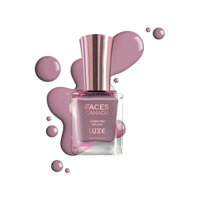 Faces Canada Ultime Pro Splash Luxe Nail Enamel - Heliotrope (L13) 12 ml - Nail Polish