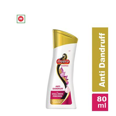 Meera Anti Dandruff Shampoo - Small Onion & Fenugreek 80 ml - Shampoos