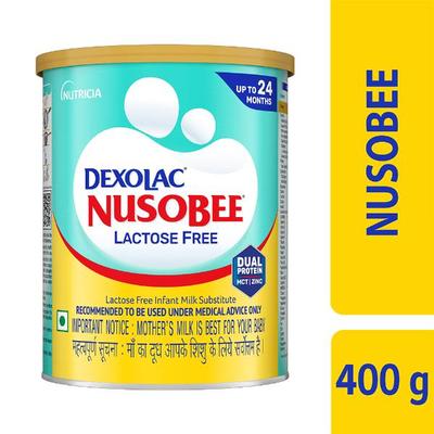 Dexolac Nusobee Casein (Up to 24 Months ) 400 gm -Tin - Baby And Infant Supplements