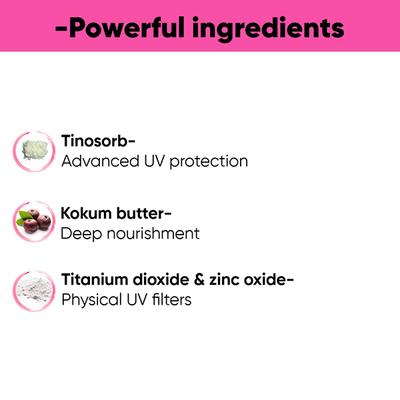 UVMED SPF 60+ UVA/UVB PA++++ TINTED Sunscreen Gel 50g - Sunscreen Preparations-Emo