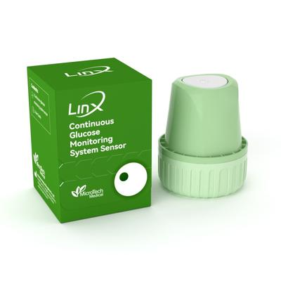 LinX CGM Smart Continous Glucose Monitoring System Sensor Device 1's - Blood Glucose Monitors/Strips