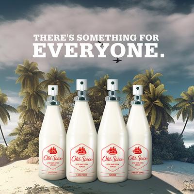 Old Spice Aftershave Lotion -Atomizer Spray, Lionpride 150 ml - Aftershave Lotion