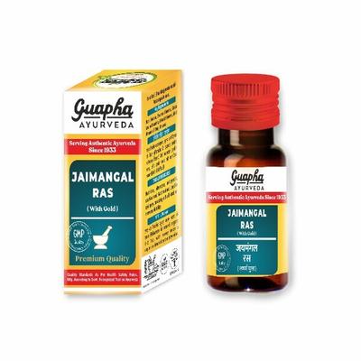 Guapha Ayurveda Jaimangal Ras (with Gold) Tablet 30's - Speciality Medicines