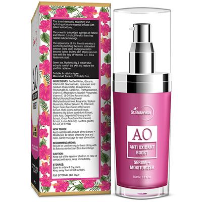 Stbotanica Anti Oxidant Boost Serum + Moisturizer 50 ml - Face Gels