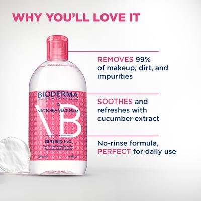 Bioderma Dermatological Micellar Water Sensibio H2O Limited Edition 500 ml - Make Up Removers