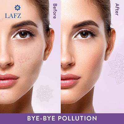 Lafz Medium Beige Anti - Pollution CC Cream 100 gm - Foundation