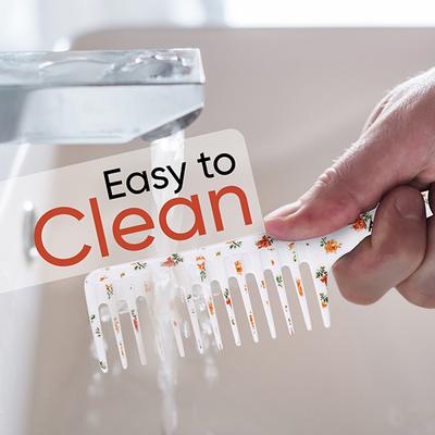 Vega D'ZYNE Comb White (DC - 1268H) 1's - Hair Combs