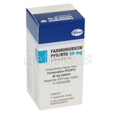 Farmorubicin Rtu 50mg Injection 1'S - Cancer Oncology-Cyt