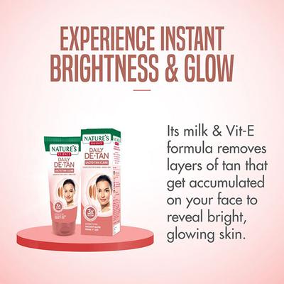 Nature's Essence Daily De-Tan Lacto Tan Clear 100 ML - Face Creams