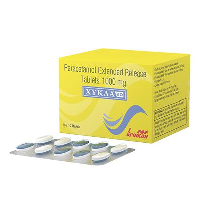 Xykaa BD 1000mg Tablet 10'S - Fever-Ana